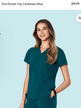 Mandala Women's Caribbean Scrub Set